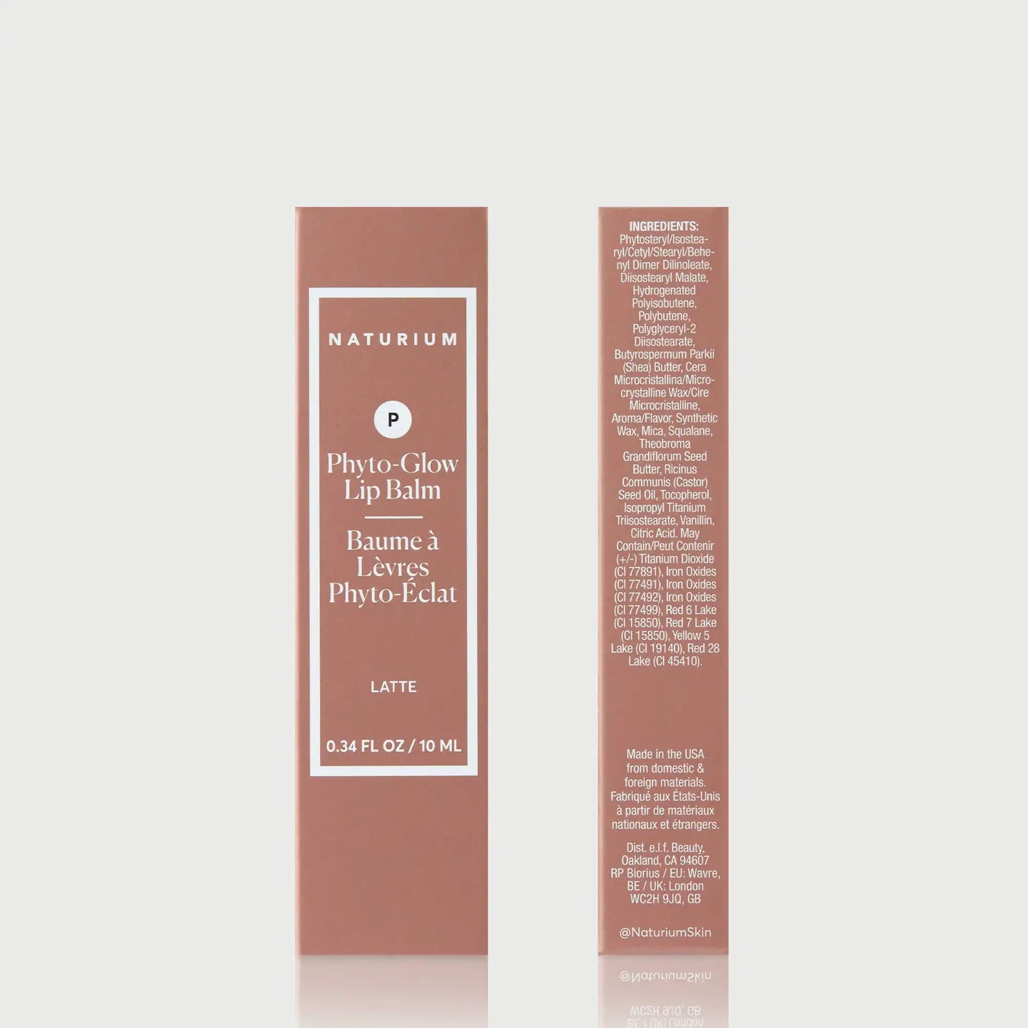 phyto-glow-lip-balm-latte-v3 NATR-60110_PhytoGlow_Latte_UC_frontback-bonebkgd.webp