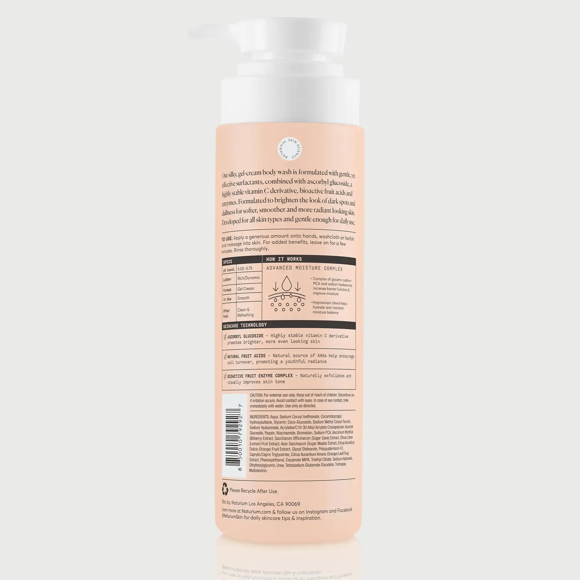 the-brightener-vitamin-c-brightening-body-wash-k9 NATR-The-Brightener-Body-Wash_back.webp