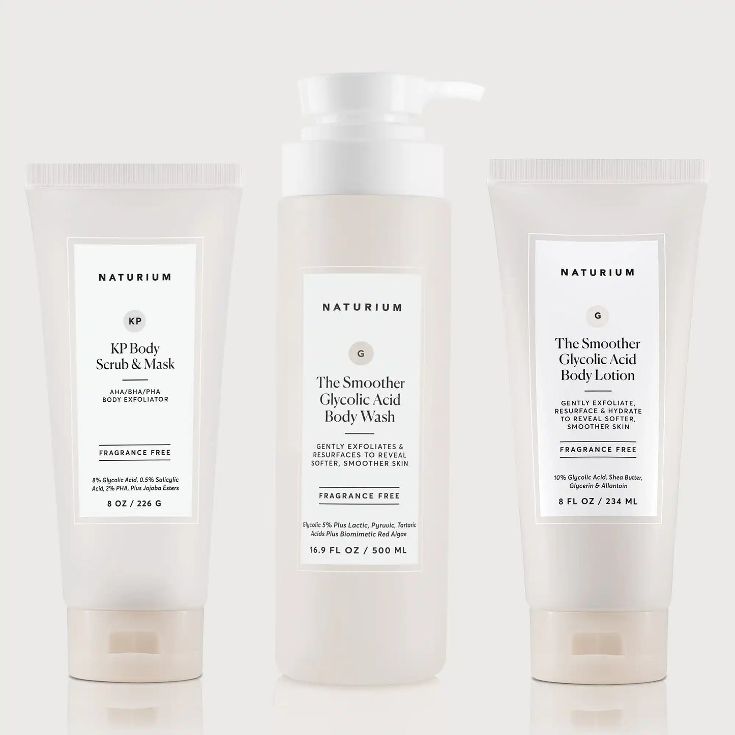 the-glycolic-acid-body-bundle-w8 NATR_KPScrub_SmootherBodyWash_SmootherLotion_Bundle_ecomm.webp
